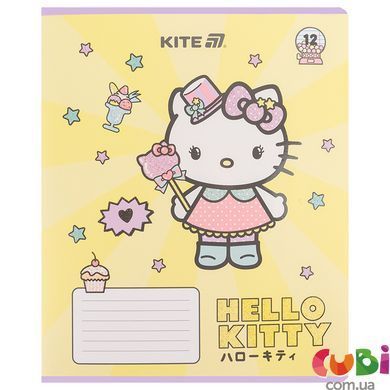 Зошит шкільний Kite Hello Kitty HK25-234-1, 12 аркушів, лінія