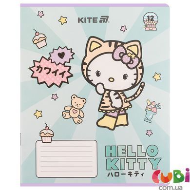 Зошит шкільний Kite Hello Kitty HK25-234-1, 12 аркушів, лінія
