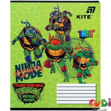 Тетрадь школьная Kite Ninjia Turtles (NT26-234), 12 листов, линия