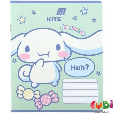 Зошит шкільний Kite Cinnamoroll (CR26-232), 12 аркушів, клітинка