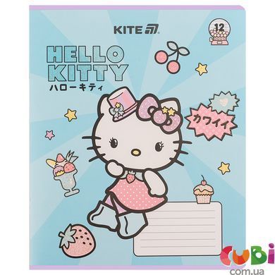 Зошит шкільний Kite Hello Kitty HK25-234-1, 12 аркушів, лінія