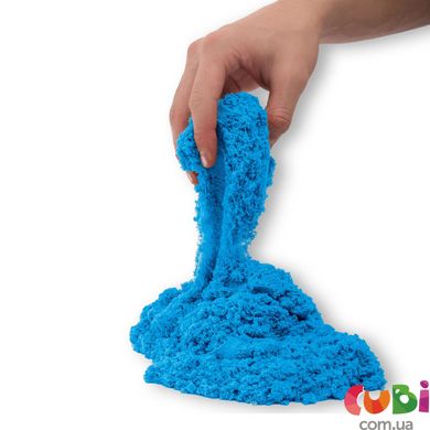 Песок для детского творчества - KINETIC SAND COLOUR (синий, 907 g), синий