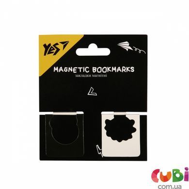 Закладки магнітні YES "Не ускладнюй!", висікання, 2 шт (708402)