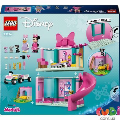 Конструктор Lego Disney Готель Мінні для домашніх улюбленців (43274)