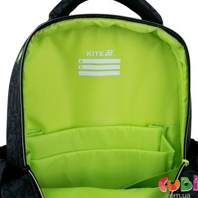 Набір рюкзак + пенал + сумка для взуття Kite 763M SK8 (SET_K26-763M-3), Чорний