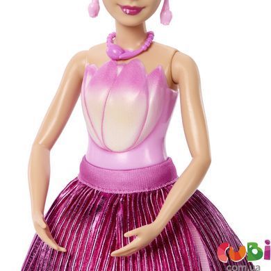 Набор сюрприз с куклой Barbie Petal Pop Розовый тюльпан (JMF57)