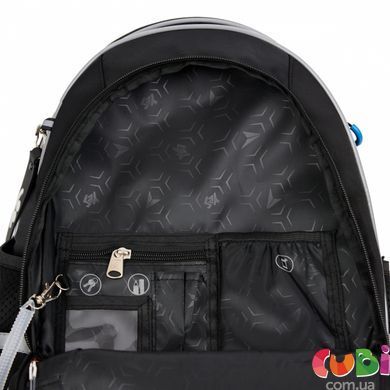 Школьный рюкзак YES TS-52 Pom-Pom LED (559942), комбинированый