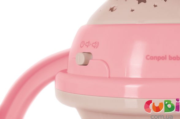 Карусель музична електрична з проектором - рожева (75/100_pin) Canpol babies