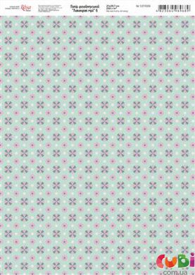 Дизайнерський папір односторонній ROSA TALENT Лавандові мрії №6 (5311006), Синій