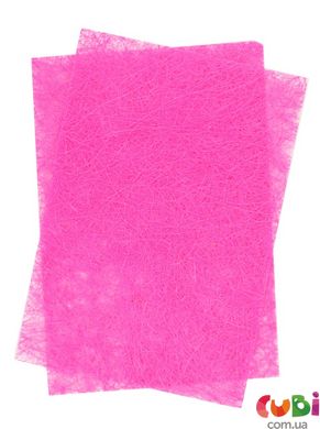 Набор сизали розового цвета, 20*30 см, 5 листов (741411)