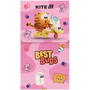 Блокнот на магнитах Kite Garfield GF24-092, 60 листов, в клеточку