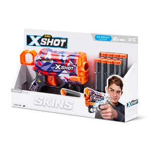 Оружие игрушечное быстрострельный бластер X-SHOT Skins Menace Malice (8 патронов), 36515M