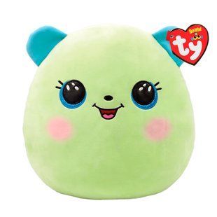 Дитяча іграшка м&rsquo;яконабивна TY SQUISH-A-BOOS 39227 Зелений ведмедик "CLOVER" 20 см