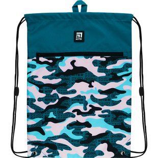 Сумка для обуви с карманом Kite Education K22-601L-3, комбинированый