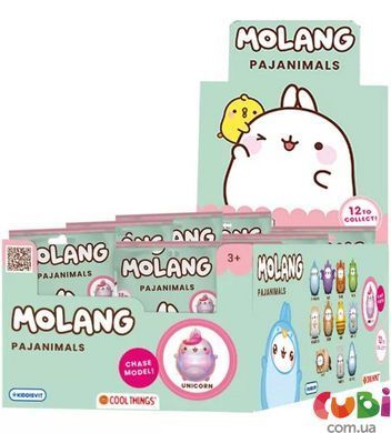 Фігурка-сюрприз Cool Things серії &laquo;Molang&raquo; &ndash; милі піжамки (ML029), комбінований
