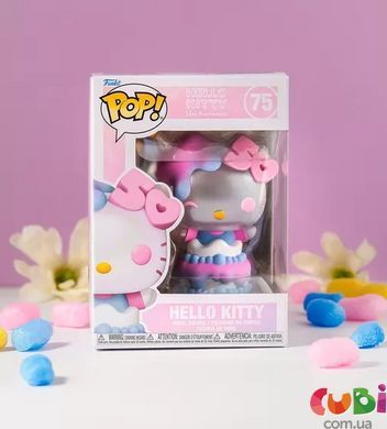 Ігрова фігурка FUNKO POP! cерії "Sanrio: Hello Kitty" - ХЕЛОУ КІТТІ В ТОРТІ, комбінований