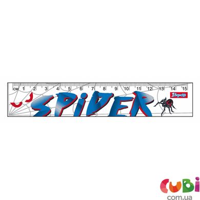 Лінійка 1 Вересня 15 см "Spider" (370541)
