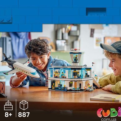 Конструткор Lego City Аэропорт с самолетом (60502)