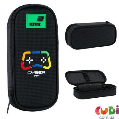 Набір рюкзак + пенал + сумка для взуття Kite 771 Cyber (SET_K26-771S-3), Чорний