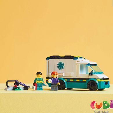Конструктор Lego City Швидка допомога (60451), комбінований