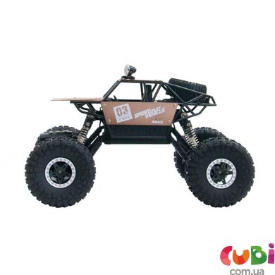 Автомобиль OFF-ROAD CRAWLER на р/у – SUPER SPEED (матовый коричн., аккум. 4.8V, метал. корпус, 1:18), Матовый коричневый