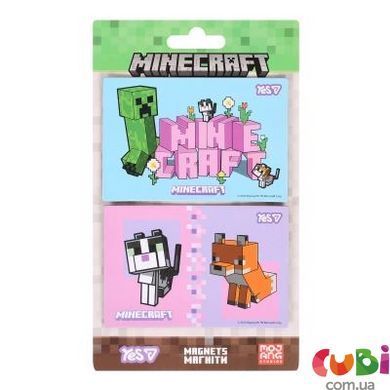 Магниты Yes "Minecraft.Spring", 6х9 см, 2 шт 1 (708555)