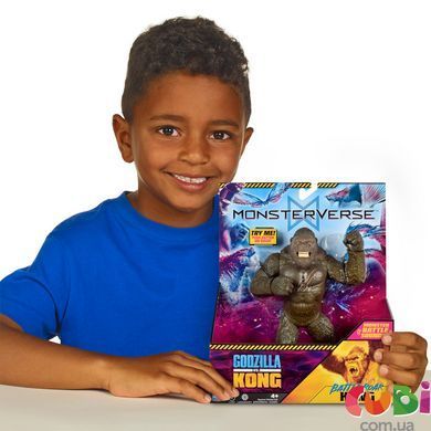 Фигурка GODZILLA VS. KONG S2 &ndash; КОНГ ГОТОВ К БОЮ (18 см, звук) (35757N)