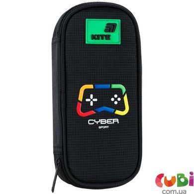 Набір рюкзак + пенал + сумка для взуття Kite 771 Cyber (SET_K26-771S-3), Чорний