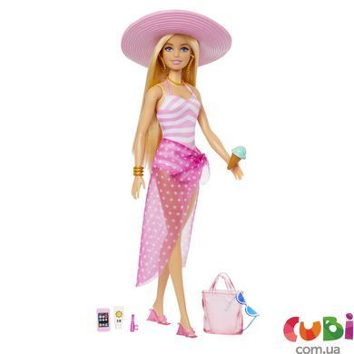 Набор с куклой Барби Пляжная прогулка Barbie, HPL73