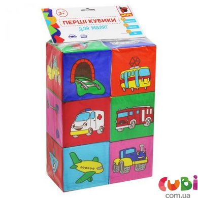 Игрушка мягконабивная Набор кубиков (ТС 090601-12)
