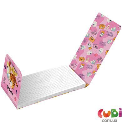 Блокнот на магніті Kite Garfield GF24-092, 60 аркушів, клітинка