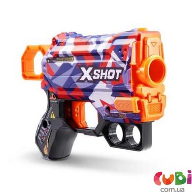 Зброя іграшкова швидкострільний бластер X-SHOT Skins Menace Malice (8 патронів), 36515M