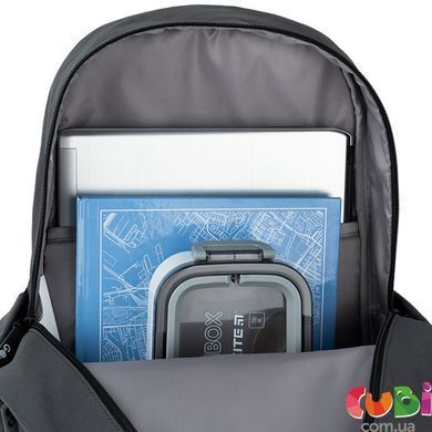 Рюкзак GoPack Education Teens 141L чорний, сірий (GO26-141L-4)