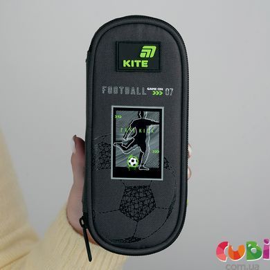 Пенал Kite 599 Goal (K26-599-4), сірий