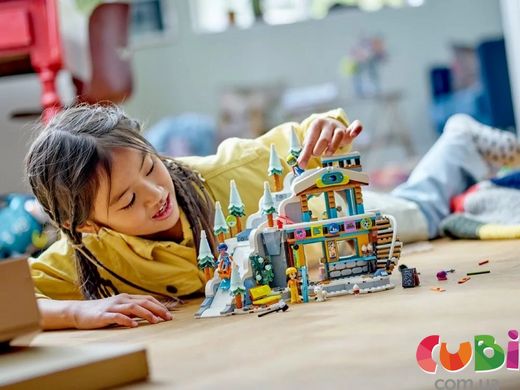 Конструктор дитячий ТМ Lego Святкова гірськолижна траса й кафе