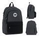 Рюкзак GoPack Education Teens 141L чорний, сірий (GO26-141L-4)