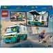 Конструктор Lego City Швидка допомога (60451), комбінований