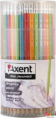 Карандаш графитный Axent (9001-А) НВ