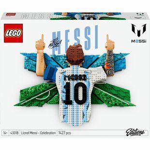 Конструктор Lego Ліонель Месі &mdash; святкування Editions Football (43018)