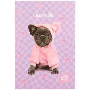 Блокнот-планшет Kite Studio Pets SP25-194, A5, 50 листов клетка