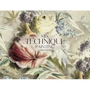 Блок для змішаних технік малювання Mix Technique Painting Muse Gramatura 240