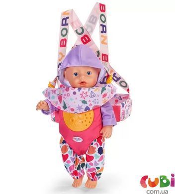 Рюкзак-кенгуру для ляльки BABY BORN серії "Pinplay" &ndash; ЯСКРАВА ПРОГУЛЯНКА