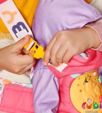 Рюкзак-кенгуру для ляльки BABY BORN серії "Pinplay" &ndash; ЯСКРАВА ПРОГУЛЯНКА