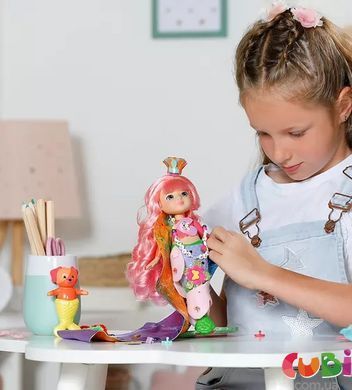 Кукла Baby Born серии "Glam Up" &ndash; Русалочка Саншайн (28 см, с аксессуарами) (871782), комбинированый
