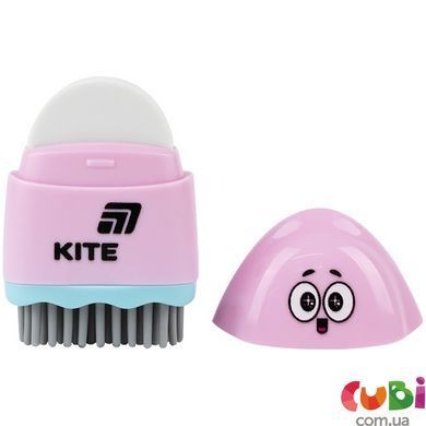Точилка Kite з контейнером та гумкою Faces, асорті (K25-365)