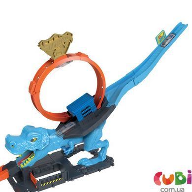 Игровой набор Охота на Ти-Рекса Hot Wheels (HKX42)