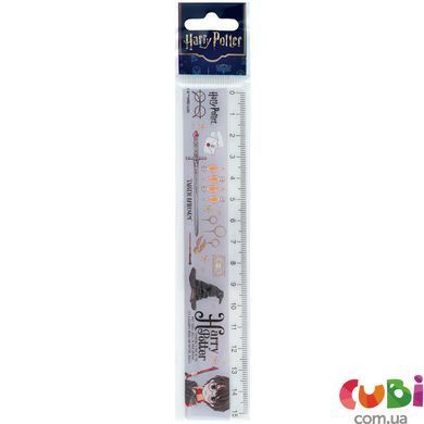 Лінійка пластикова Kite Harry Potter (HP26-090), 15 см, Бежевий