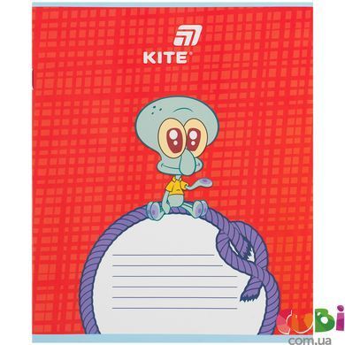 Зошит шкільний Kite Sponge Bob (SB26-235), 12 аркушів, коса лінія