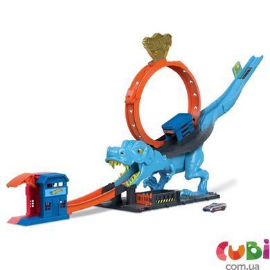 Игровой набор Охота на Ти-Рекса Hot Wheels (HKX42)