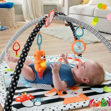 Коврик-игровой центр 3-в-1 Веселые развлечения Fisher-Price (JMN72)